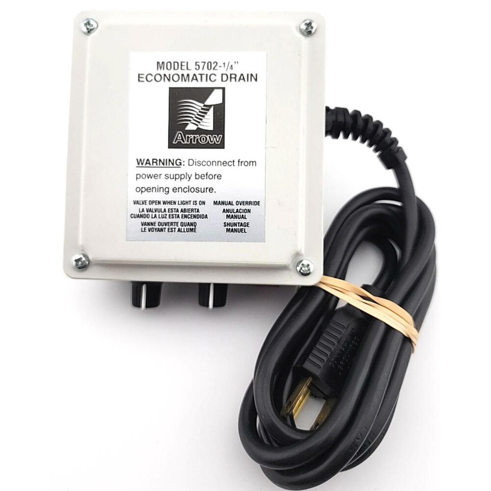 ARROW 5702-1/4 ECONOMATIC SOLENOID DRAIN VALVE